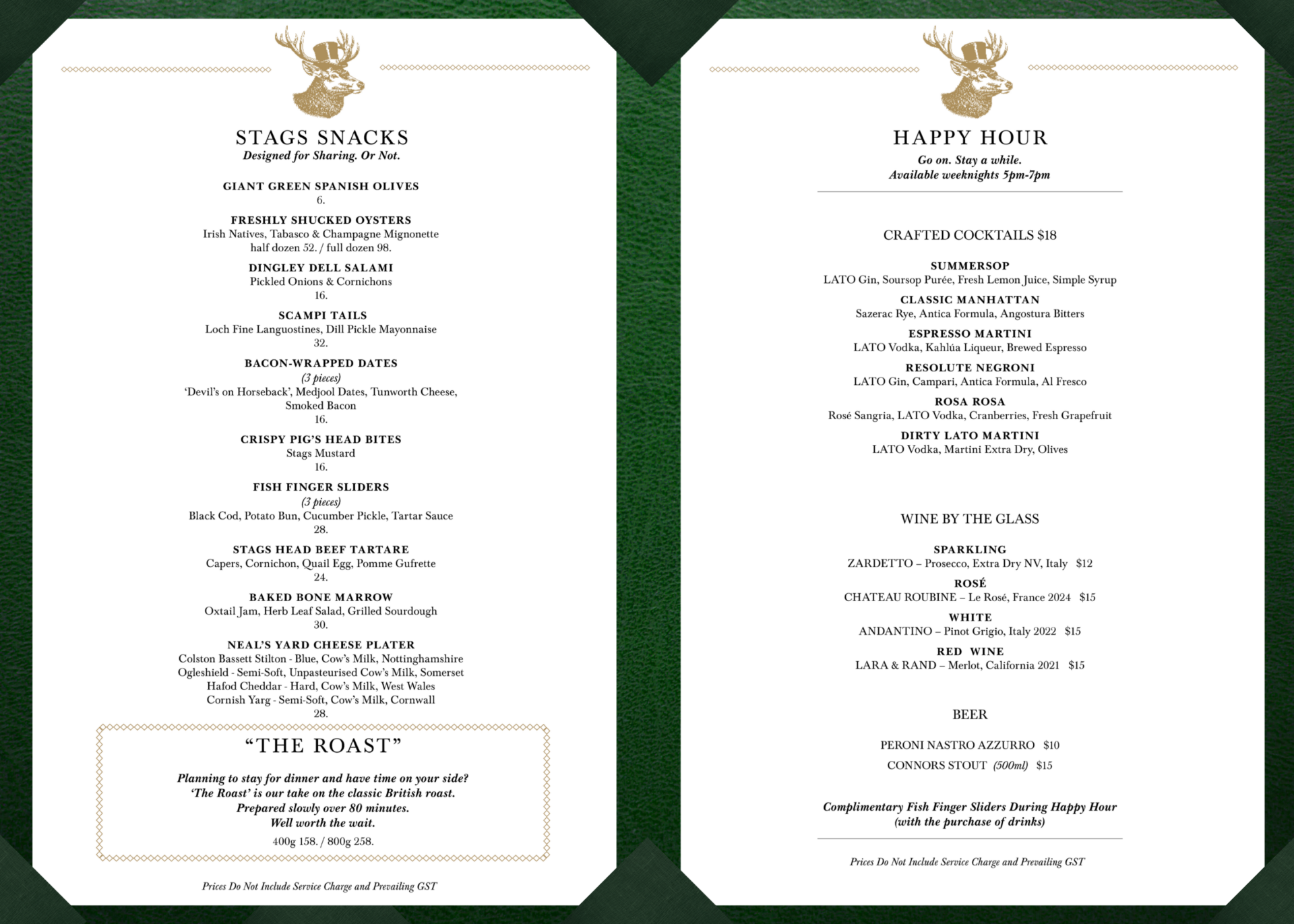 View menu